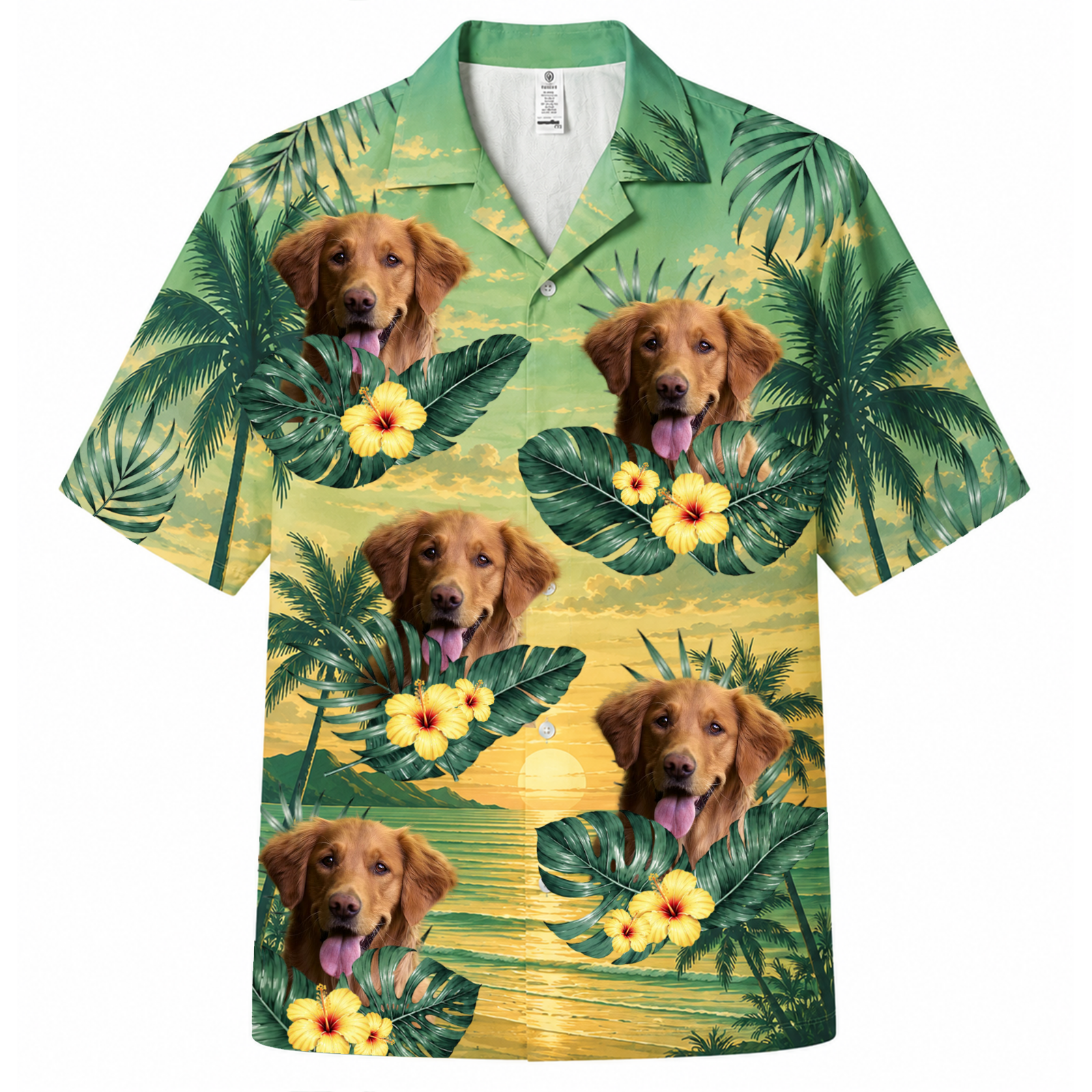 Summer With Pet - Personalized Hawaiian Shirt - Upload Image, Gift For Pet Lovers