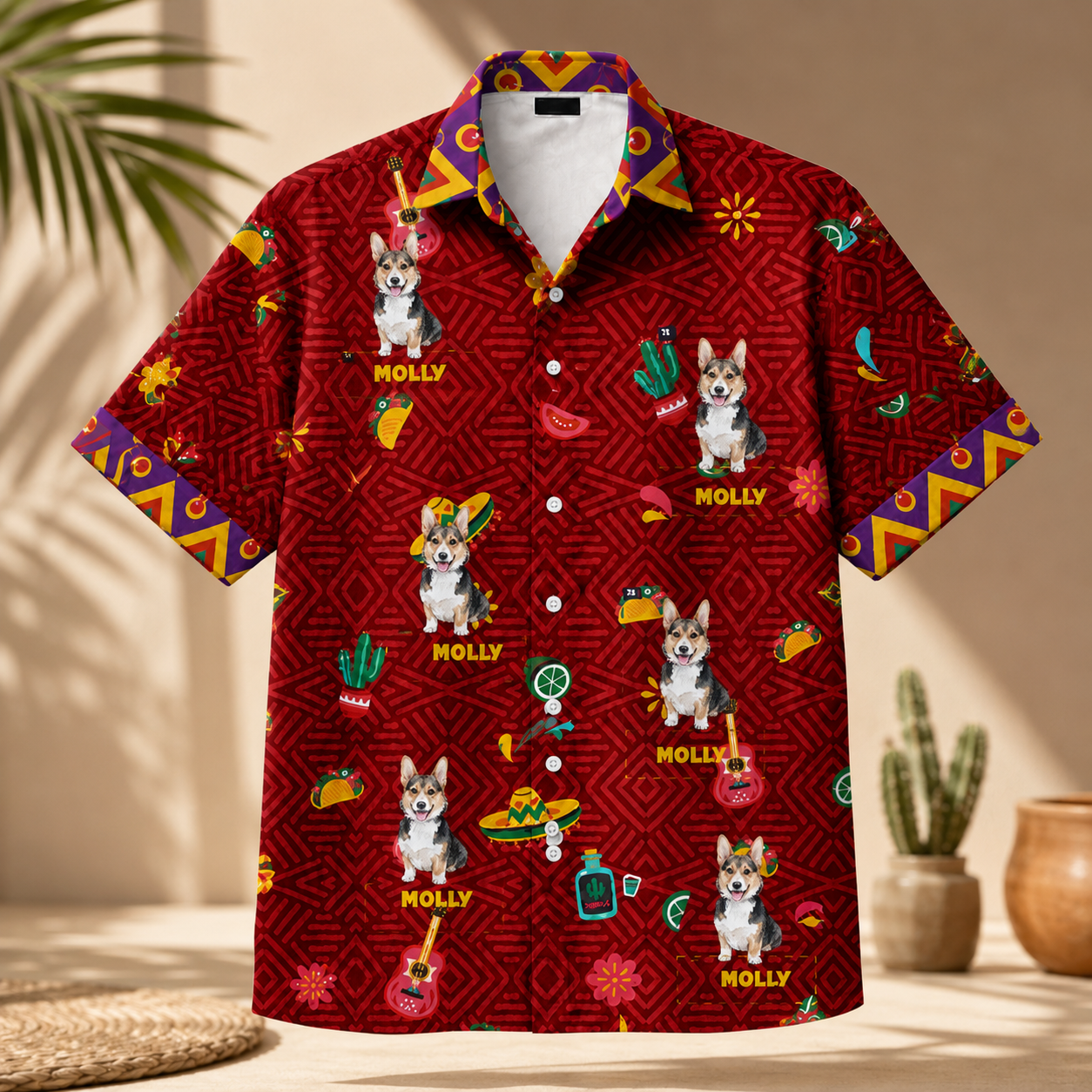 Personalized Hawaiian Shirt With Pet Photo, Funny Pet Lover Summer Gift