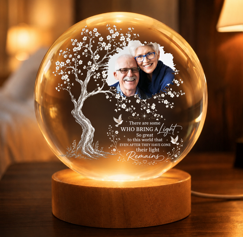 Personalized Memorial Night Light - "When You Miss Me, Have No Fear" Keepsake Gift 2.4