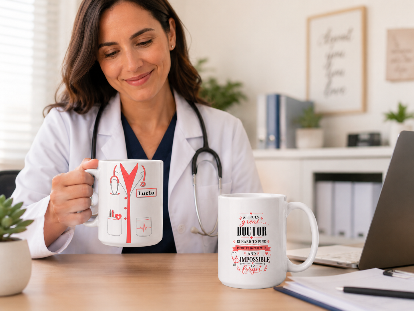 A Truly Great Doctor Is Hard To Find, Personalized Custom Coffee Mug, Gift For Doctors