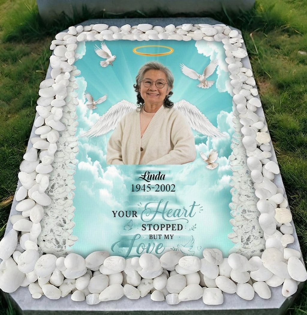 Custom Photo If Tears Could Build A Stairway Personalized Memorial Blanket Memorial Gift For Loss Of Loved One
