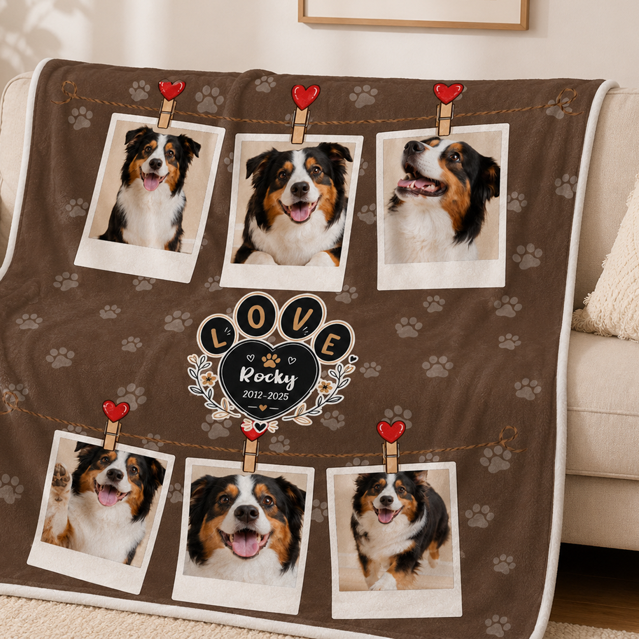 Custom Photo Thanks For Everything, I Had A Great Time - Memorial Personalized Custom Blanket - Sympathy Gift For Pet Owners, Pet Lovers