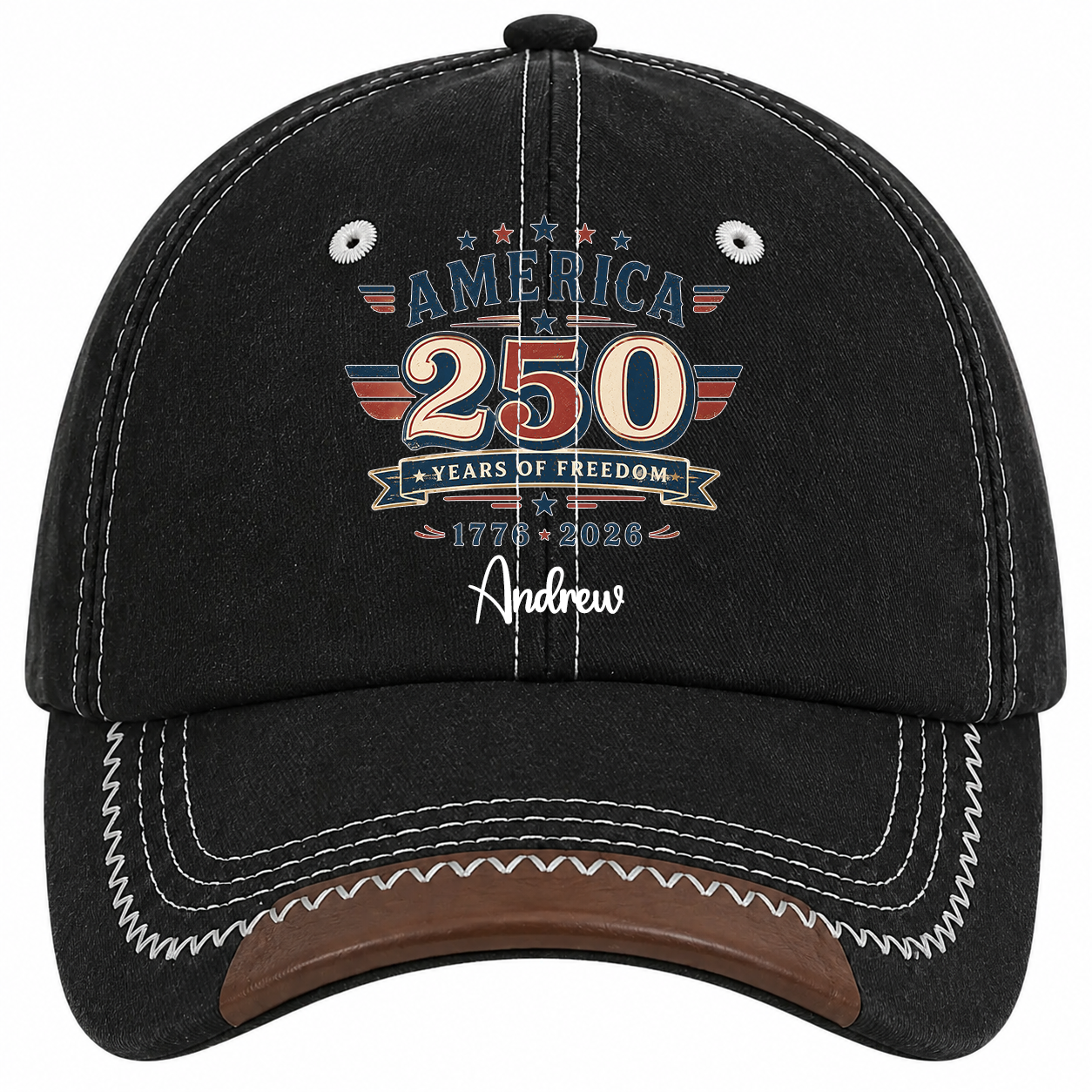 America 250 Years Of Freedom Cap – Usa 250th Anniversary Patriotic Hat