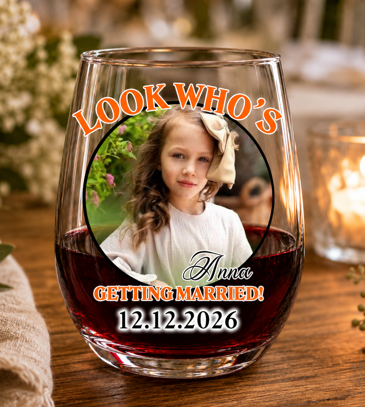 Elevate Your Bridal Festivities With Custom Eggshell Glassware, Uv Printed Eggshell Glass Cup