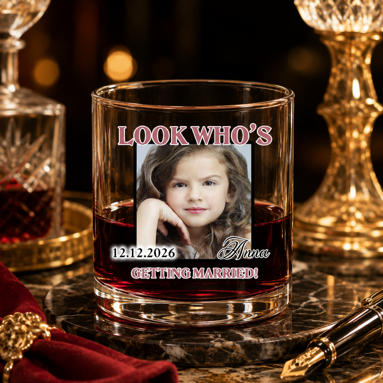 Elevate Your Celebration With Custom Whiskey Glassware, Whisky Glass