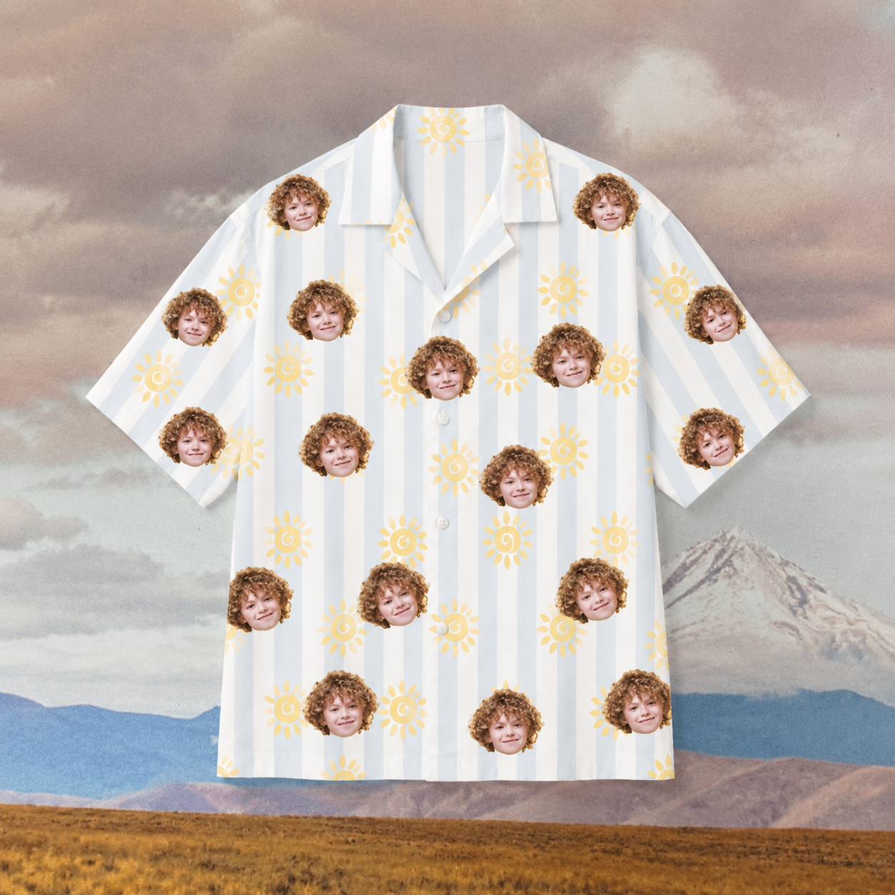 Made For Sunny Memories Hawaiian Shirt – Personalized Face Photo Aloha Shirt, Family & Friends Summer Vacation Outfit