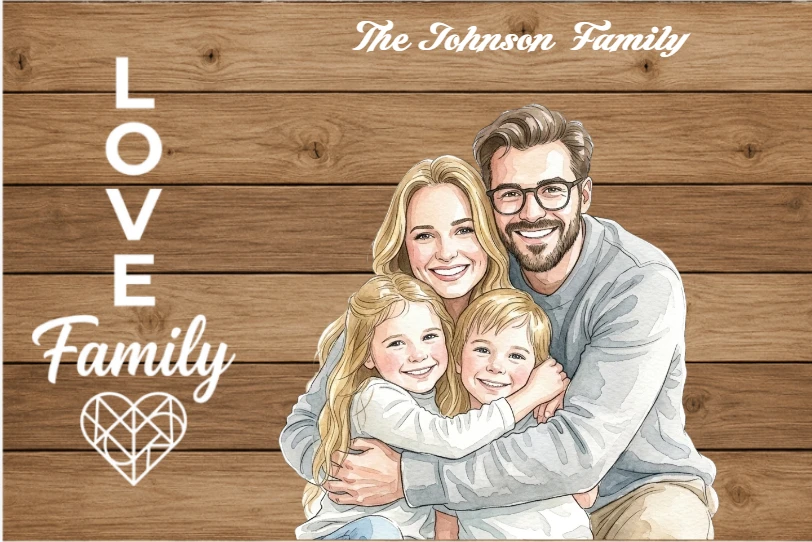 Personalized Family Photo Poster – A Unique Gift For Loved Ones