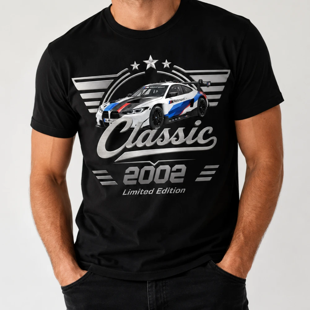 Custom Photo Classic Car Limited Edition - Personalized T Shirt