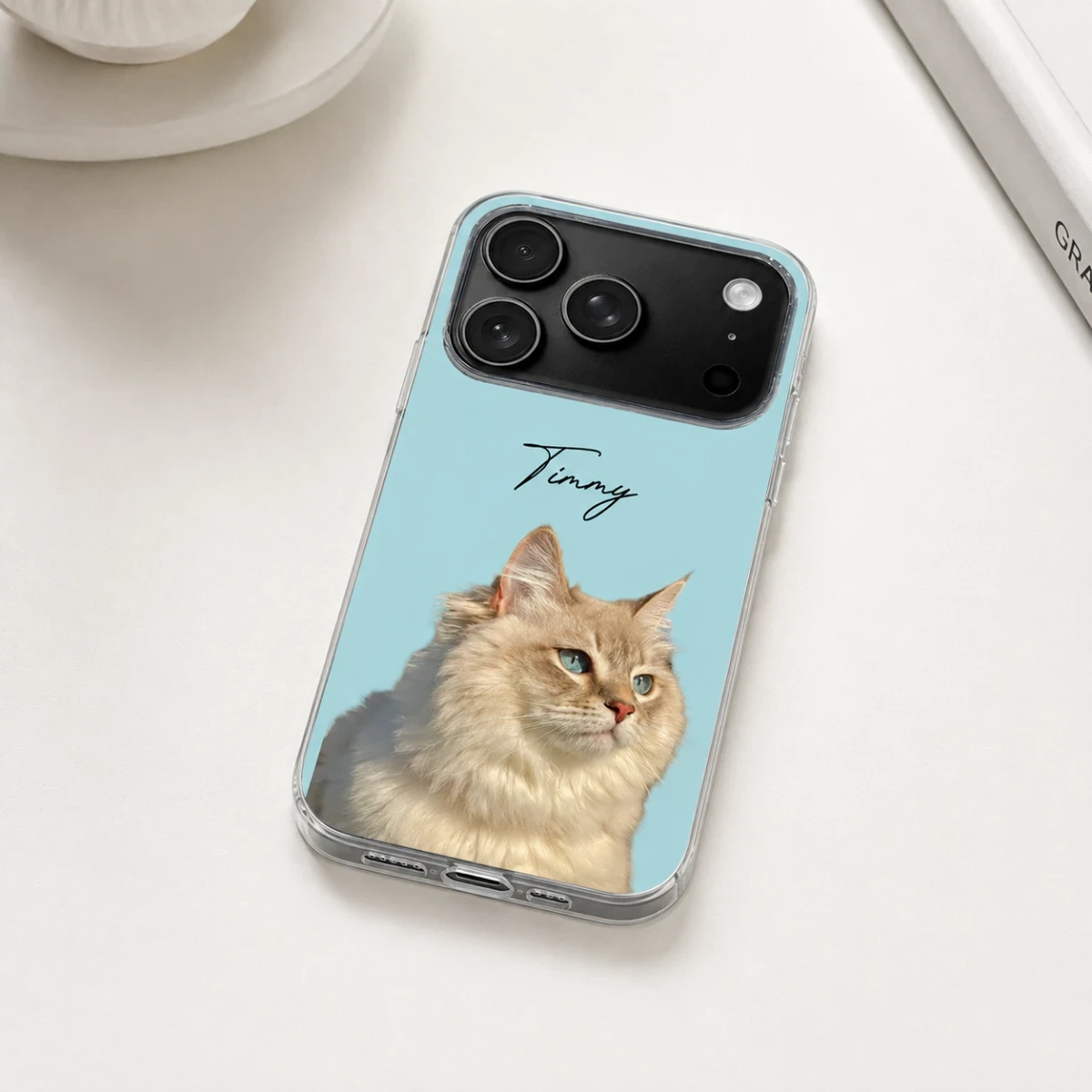Custom Photo Your Dogs Cats - Gift For Pet Lovers - Personalized Clear Phone Case
