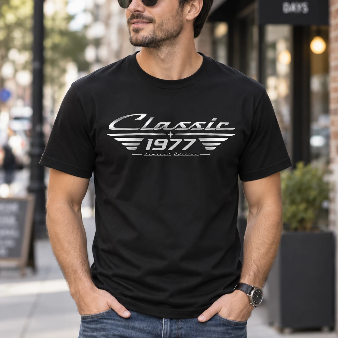 Classic Limited Edition - Birthday Gift, Vintage Old Age Gift For Him, Dad, Husband, Grandpa - Personalized Shirt