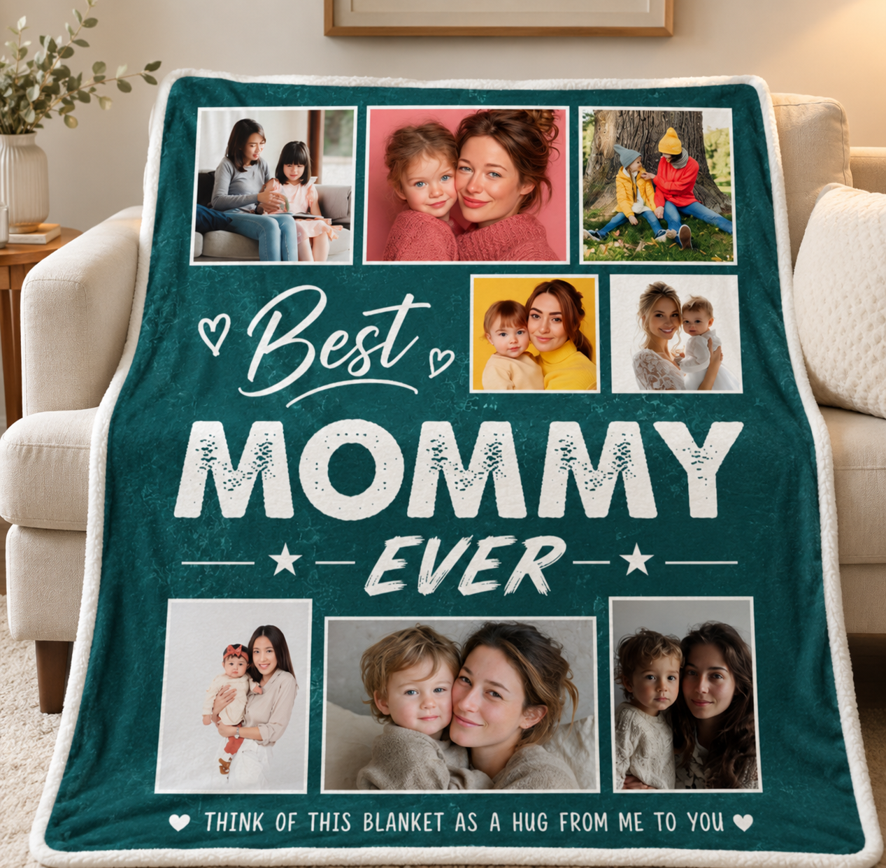 Custom Photo You Are My Greatest Gift - Family Personalized Custom Blanket - Gift For Dad, Mom
