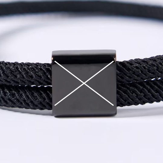 Personalized Adjustable Sliding Knot Rope Bracelet For Dad, Custom Engraved Bracelet, Father’S Day Gift For Him