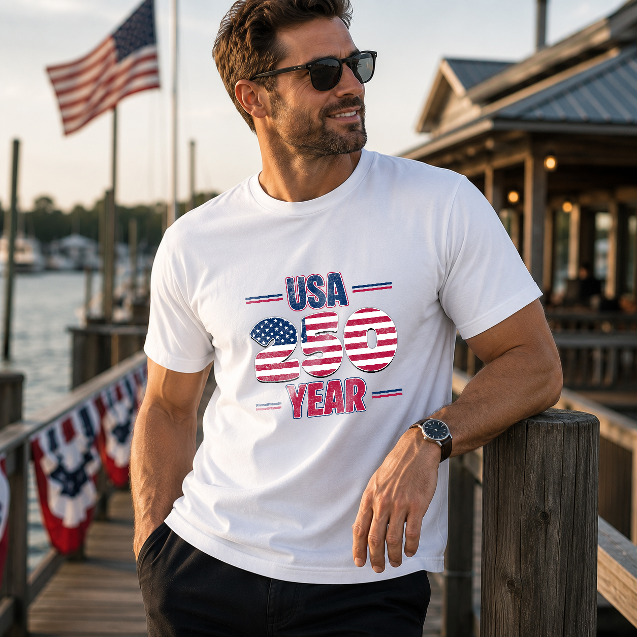 Usa 250th Anniversary Shirt, 4th July Family Tee, Usa 250th Anniversary Independence Day Shirts